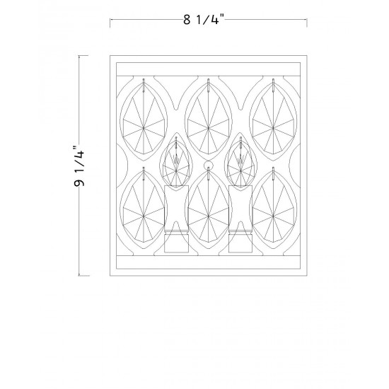 Z-Lite 2 Light Wall Sconce