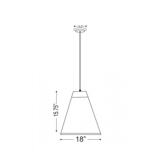 Z-Lite 1 Light Pendant