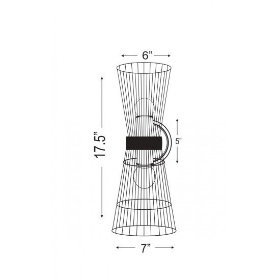 Z-Lite 2 Light Wall Sconce