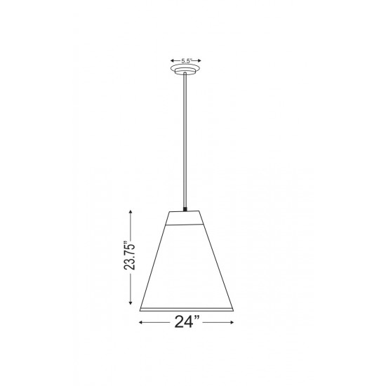Z-Lite 1 Light Pendant