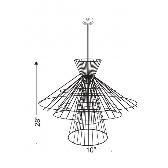 Z-Lite 8 Light Chandelier