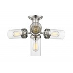 Z-Lite 4 Light Semi Flush Mount