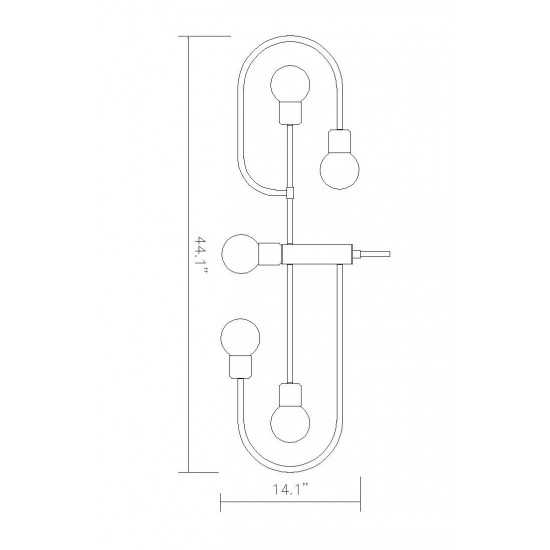 Z-Lite 5 Light Island/Billiard