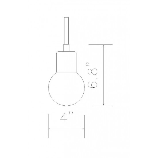 Z-Lite 1 Light Mini Pendant