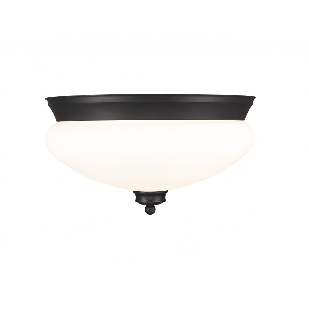 Z-Lite 2 Light Flush Mount Z-Lite 2 Light Flush Mount