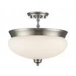 Z-Lite 3 Light Semi Flush Mount