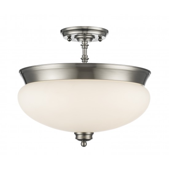 Z-Lite 3 Light Semi Flush Mount