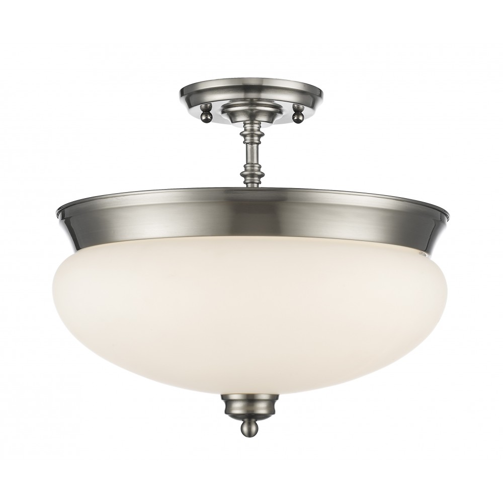 Z-Lite 3 Light Semi Flush Mount