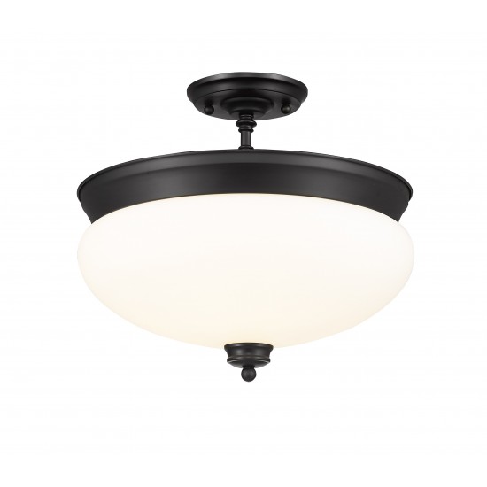 Z-Lite 3 Light Semi Flush Mount