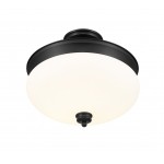 Z-Lite 3 Light Semi Flush Mount