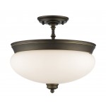 Z-Lite 3 Light Semi Flush Mount