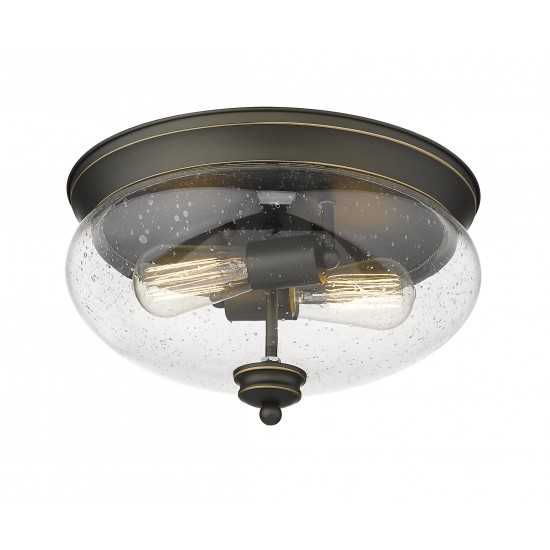 Z-Lite 2 Light Flush Mount