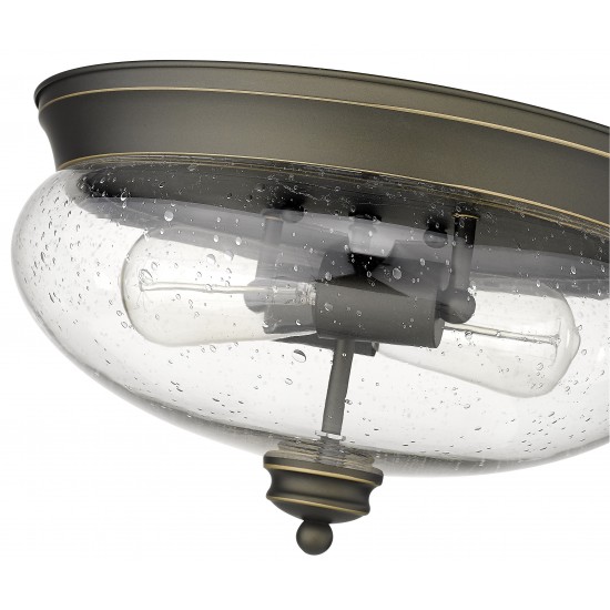 Z-Lite 2 Light Flush Mount