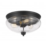 Z-Lite 3 Light Flush Mount