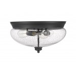 Z-Lite 3 Light Flush Mount