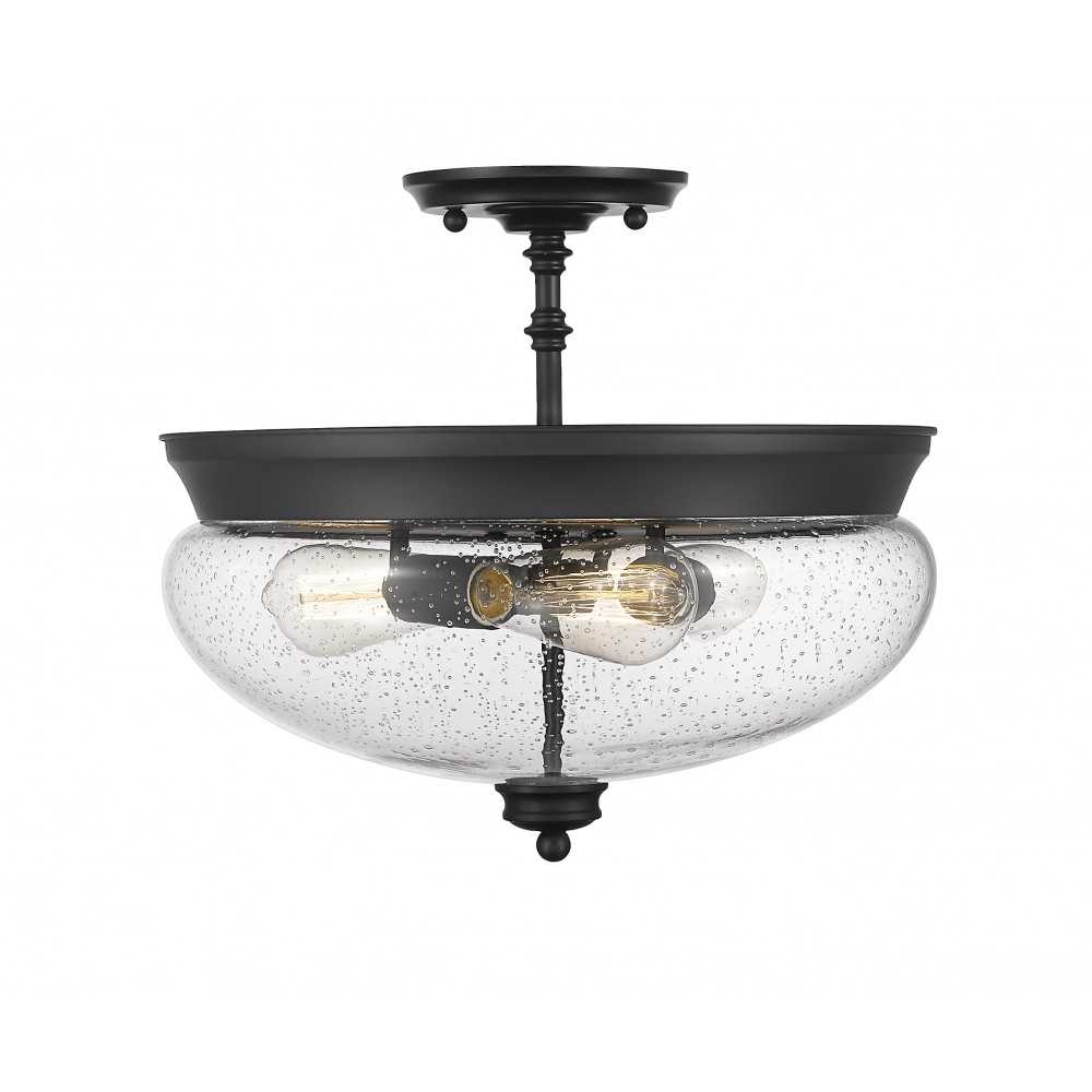 Z-Lite 3 Light Semi Flush Mount