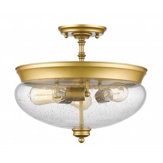 Z-Lite 3 Light Semi Flush Mount