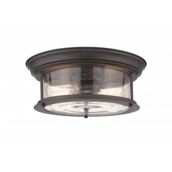 Z-Lite 2 Light Flush Mount