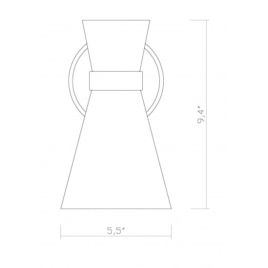 Z-Lite 1 Light Wall Sconce