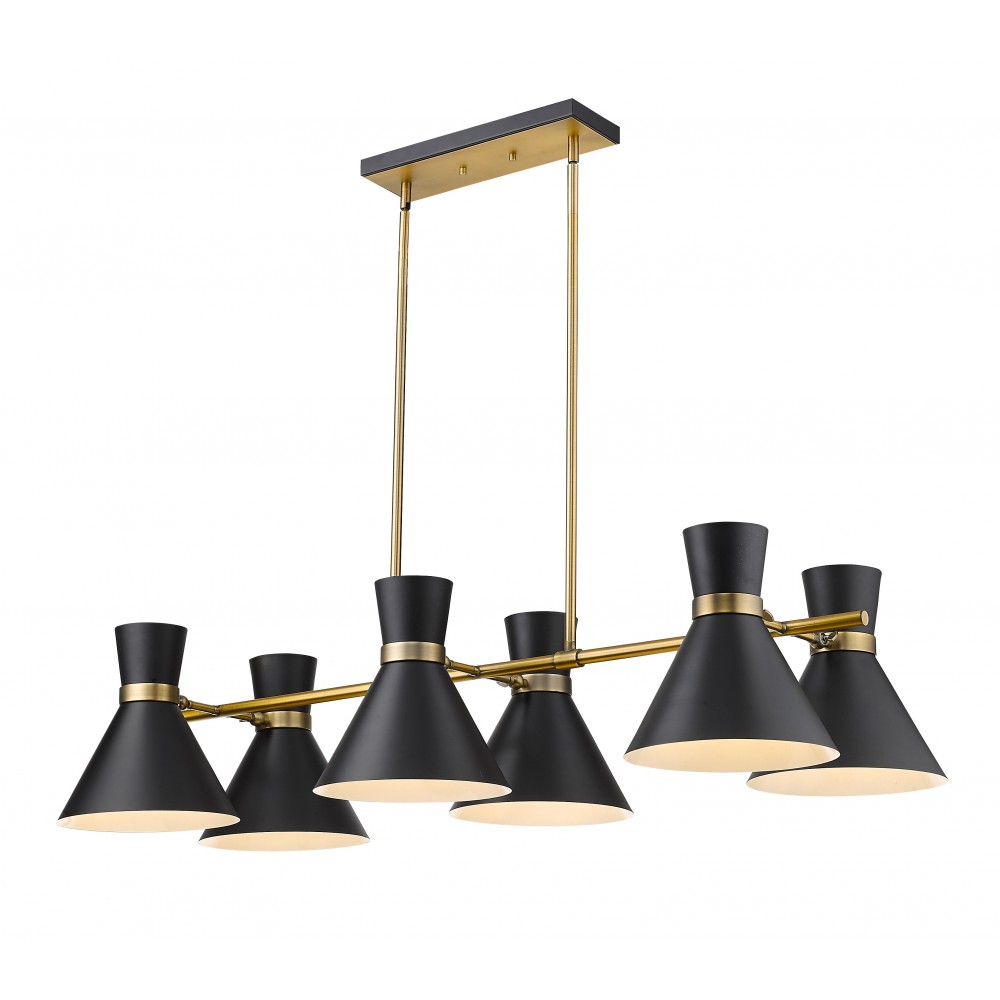 Z-Lite 6 Light Island/Billiard Z-Lite 6 Light Island/Billiard
