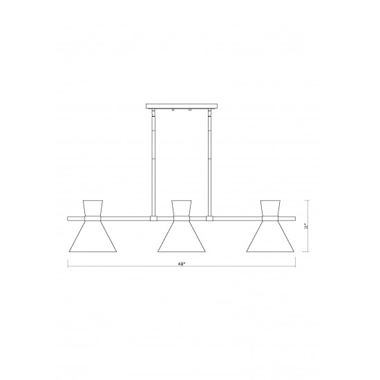 Z-Lite 6 Light Island/Billiard