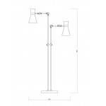 Z-Lite 2 Light Floor Lamp