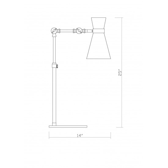 Z-Lite 1 Light Table Lamp