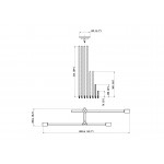 Z-Lite 3 Light Chandelier