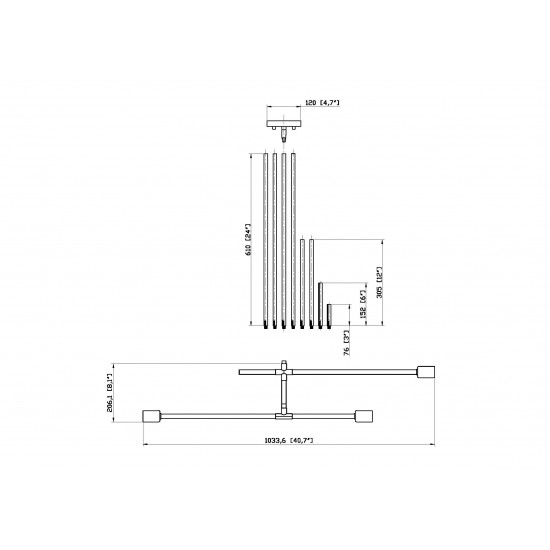 Z-Lite 3 Light Chandelier