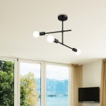 Z-Lite 3 Light Semi Flush Mount