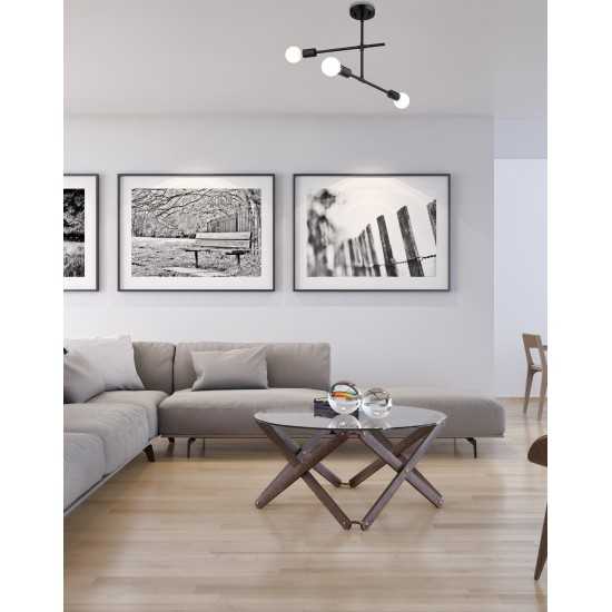 Z-Lite 3 Light Semi Flush Mount