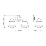 Z-Lite 2 Light Vanity
