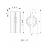 Z-Lite 1 Light Wall Sconce