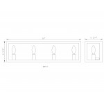 Z-Lite 4 Light Vanity