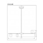 Z-Lite 3 Light Island/Billiard
