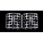 Z-Lite 2 Light Crystal Vanity Light