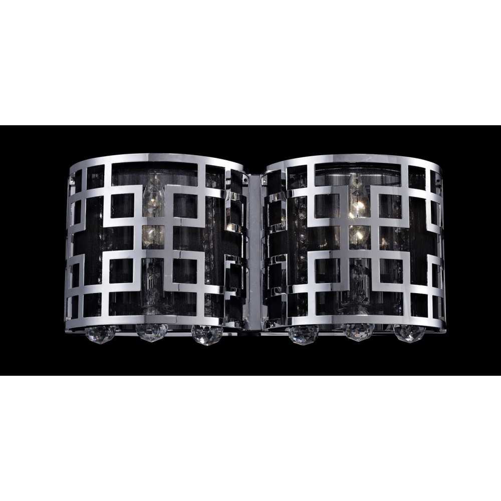 Z-Lite 2 Light Crystal Vanity Light Z-Lite 2 Light Crystal Vanity Light