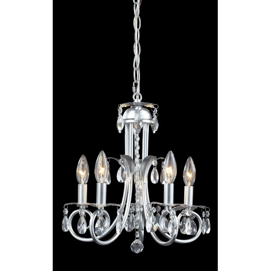 Z-Lite 5 Light Crystal Chandelier