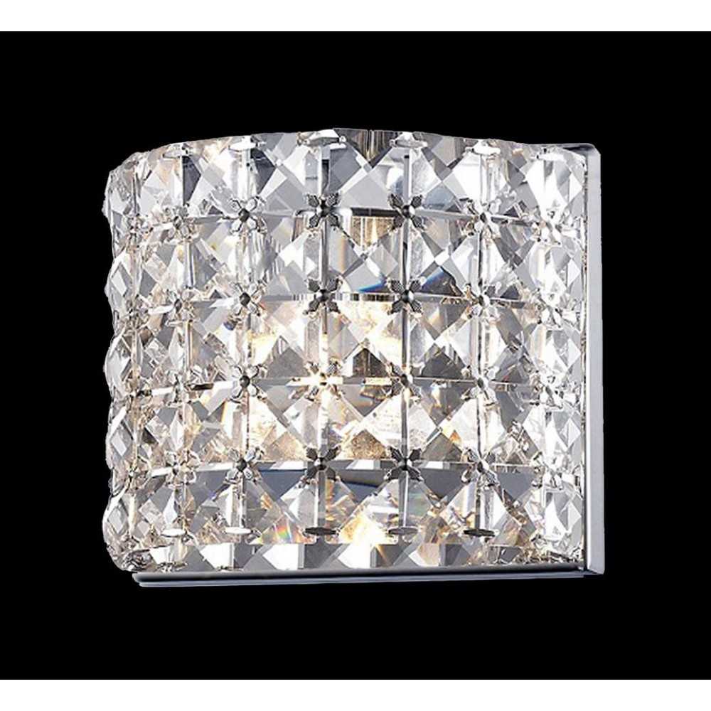 Z-Lite 1 Light Crystal Vanity Light