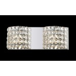 Z-Lite 2 Light Crystal Vanity Light
