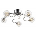 Z-Lite 5 Light Semi Flush Mount