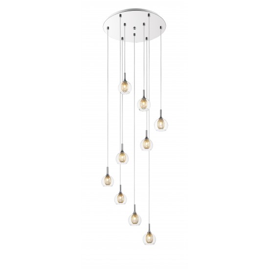 Z-Lite 9 Light Pendant