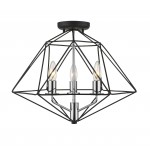 Z-Lite 3 Light Semi Flush Mount