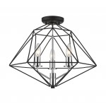 Z-Lite 3 Light Semi Flush Mount