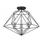 Z-Lite 3 Light Semi Flush Mount