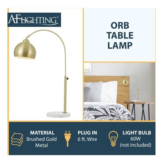 Orb 60W table lamp