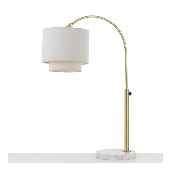 Arched 60W Table Lamp,Gold
