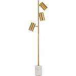 Derry Floor Lamp, Matte Gold