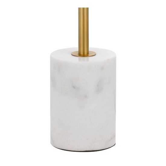 Derry Floor Lamp, Matte Gold