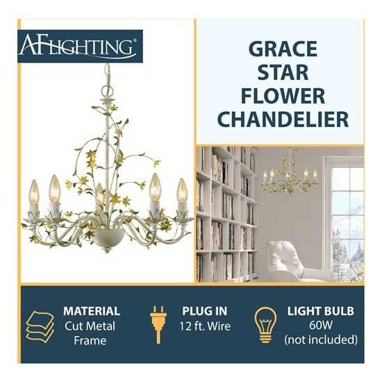 Star Flower Chandelier